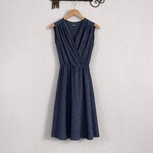 Gothic Western Skull tattoo Cowgirl Novelty Print Sleeveless Dress size small